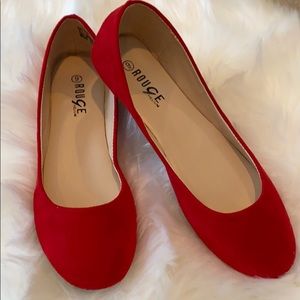 Lipstick 💄 red flats